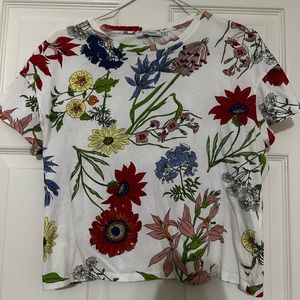 Zara Floral T-Shirt